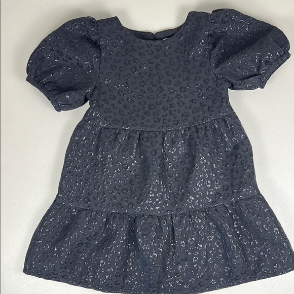 H&M Other - H&M Black Puff Sleeve Fully Lined Tiered Dress. Like new! EUC